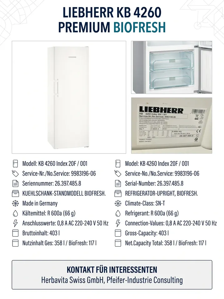 Liebherr KB 4260 Premium BioFresh