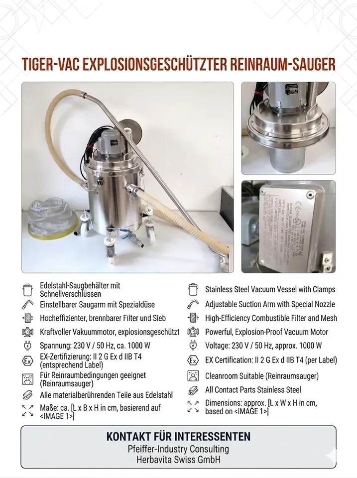 Tiger-Vac EXP1-10 (CR) RE ULPA, EXP1-10 (CR) RE ULPA, 2016