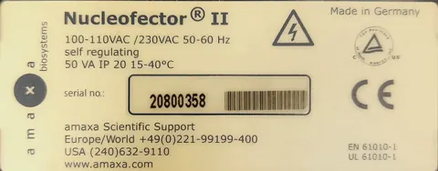 Amaxa Biosystems / Nucleofector II (AAD-1001), AAD-1001, 2008 – Ansicht 7