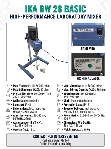IKA / RW 28 basic (RW 28 B)