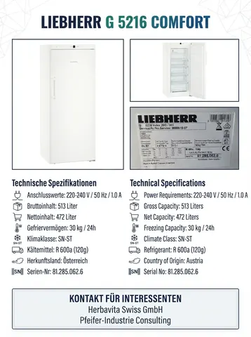 Liebherr G 5216 Comfort