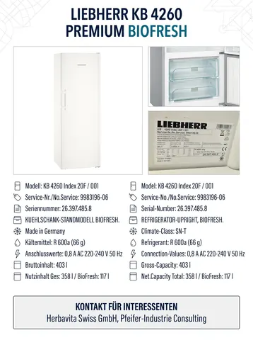 Liebherr KB 4260 Premium BioFresh