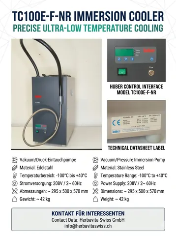 Peter Huber Kältemaschinenbau GmbH / TC100E-F-NR