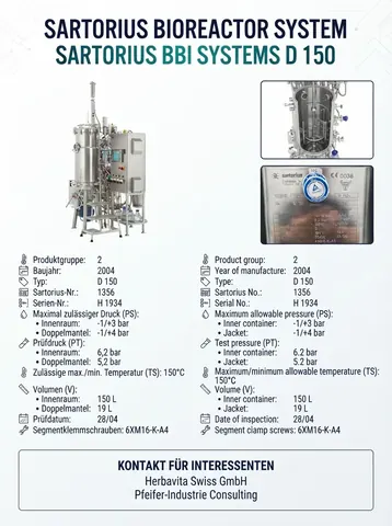 Sartorius / D 150, 1365, 2004