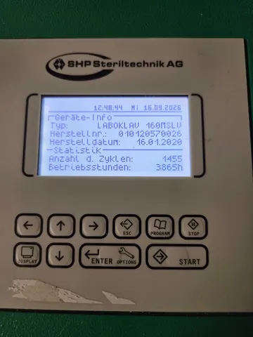 SHP Steriltechnik AG / LABOKLAV 160 MSLV, 2020 – Ansicht 4