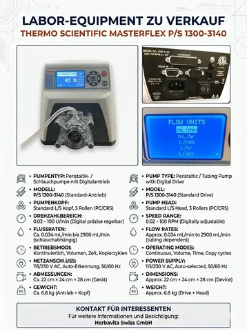 Thermo Scientific / Masterflex P/S 1300-3140, 1300-3140, 2016