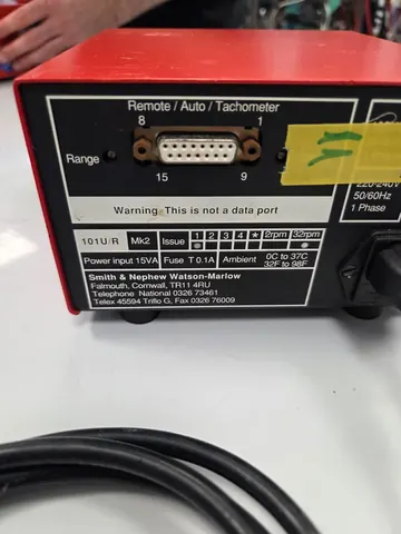 Watson-Marlow 101U/R Mk2, 101U/R Mk2 – Ansicht 3